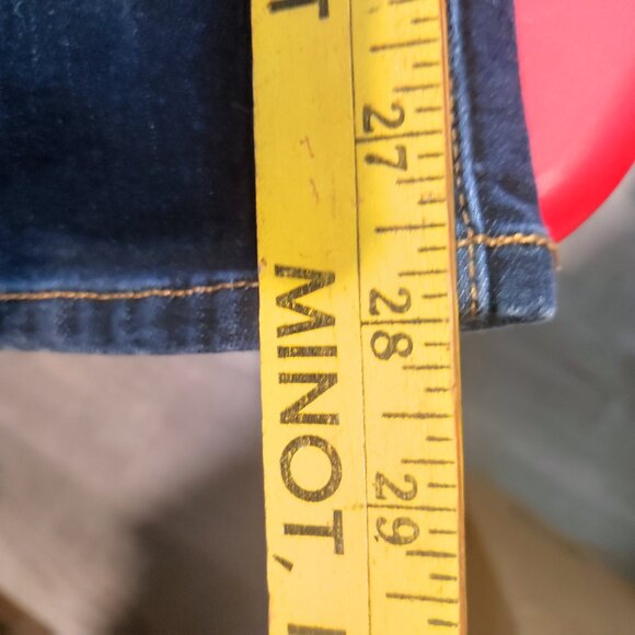 Volcom Jeans Solver modern straight indigo blue men's size W28 L28 - Picture 9 of 9